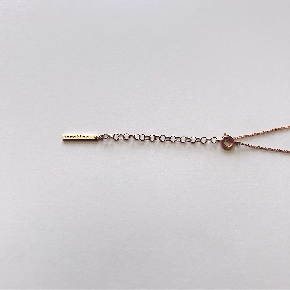 New Club Monaco Serefina Short Twist Necklace Gold - Picture 5 of 6